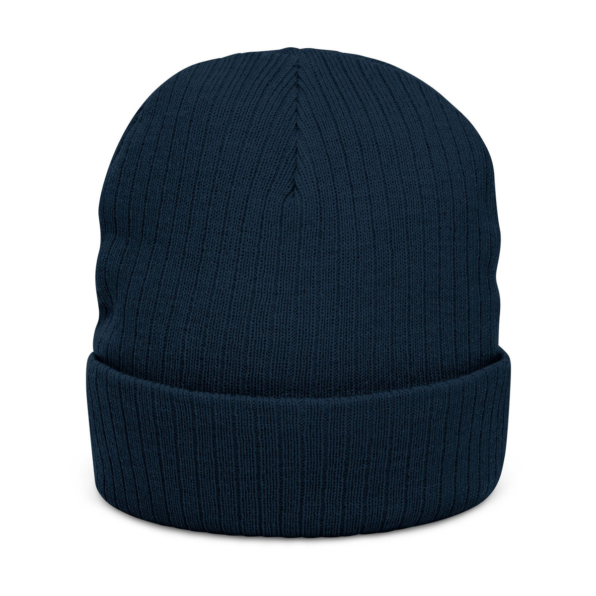 Ribbed Knit Beanie — Embroidered "No, the lights can't go on!" Winter Hat